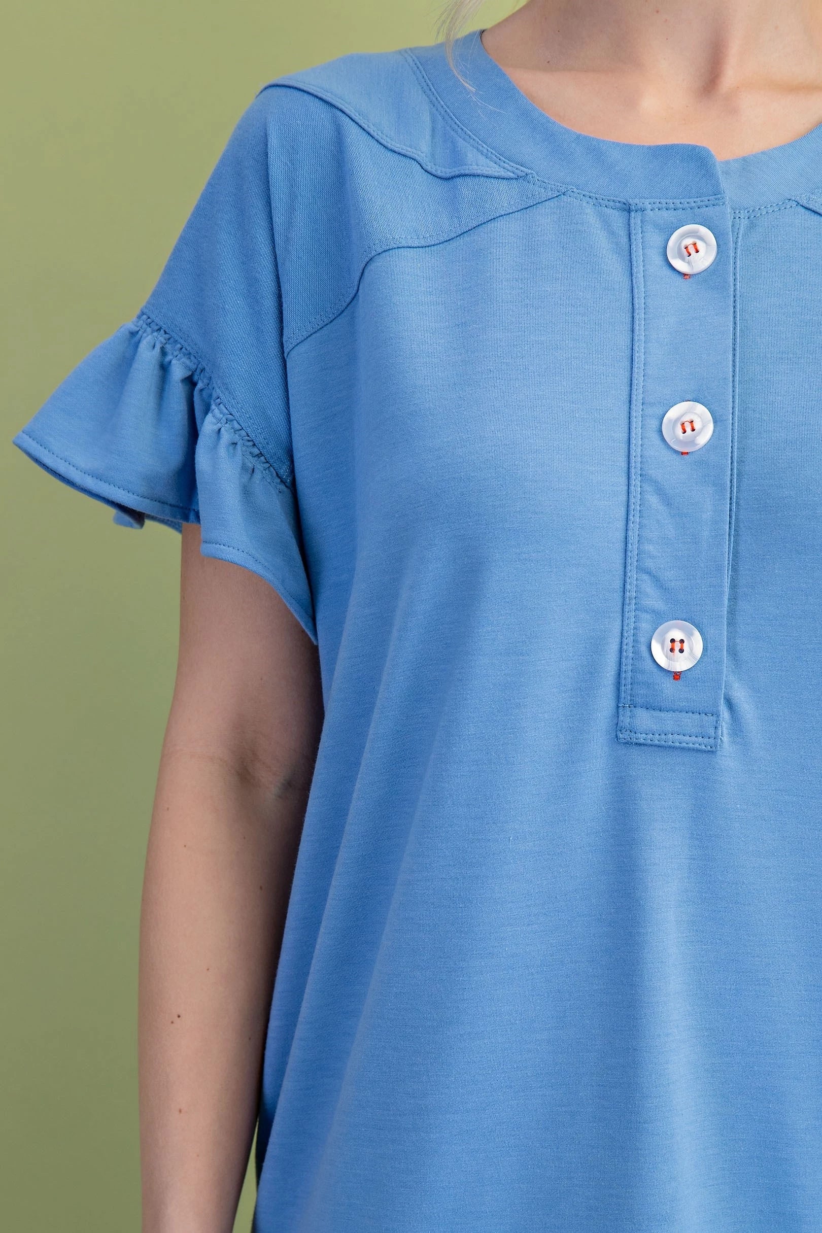 Half Button Dress