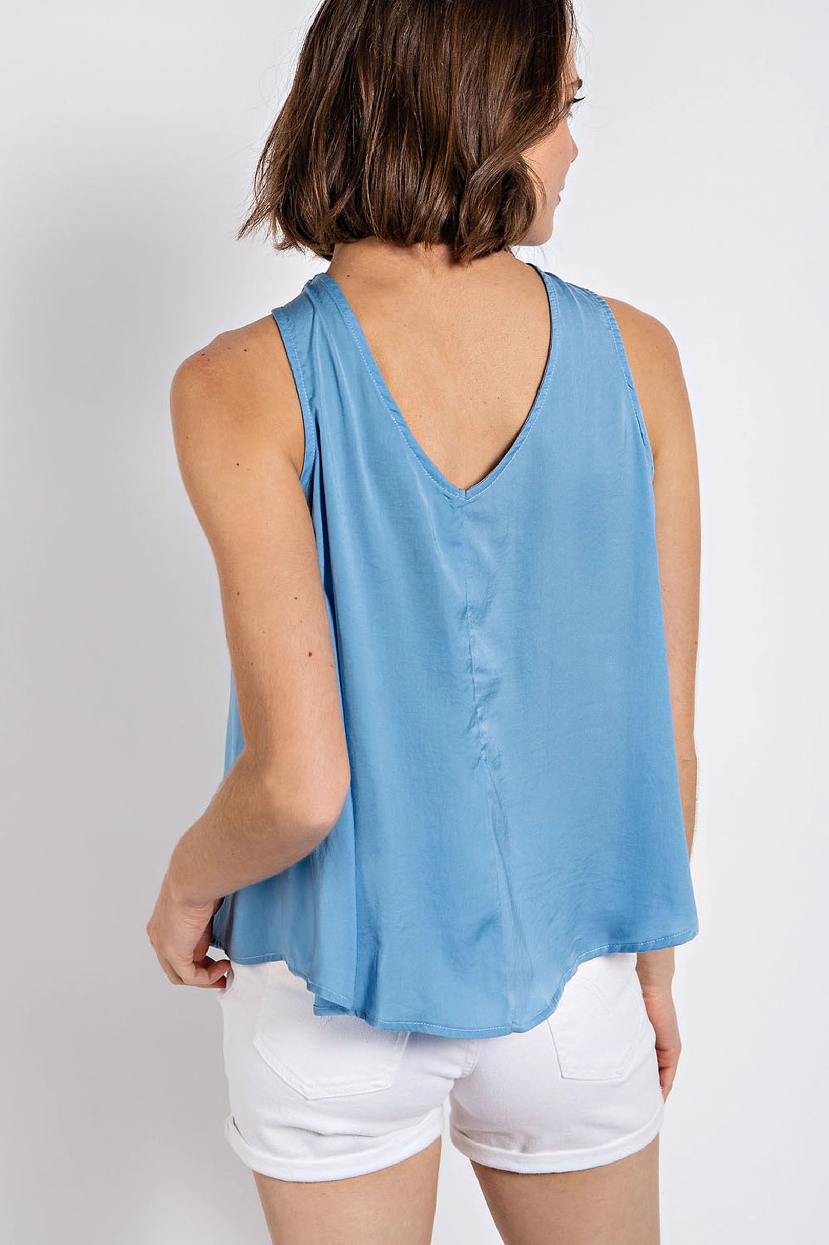 Reversible Satin Top